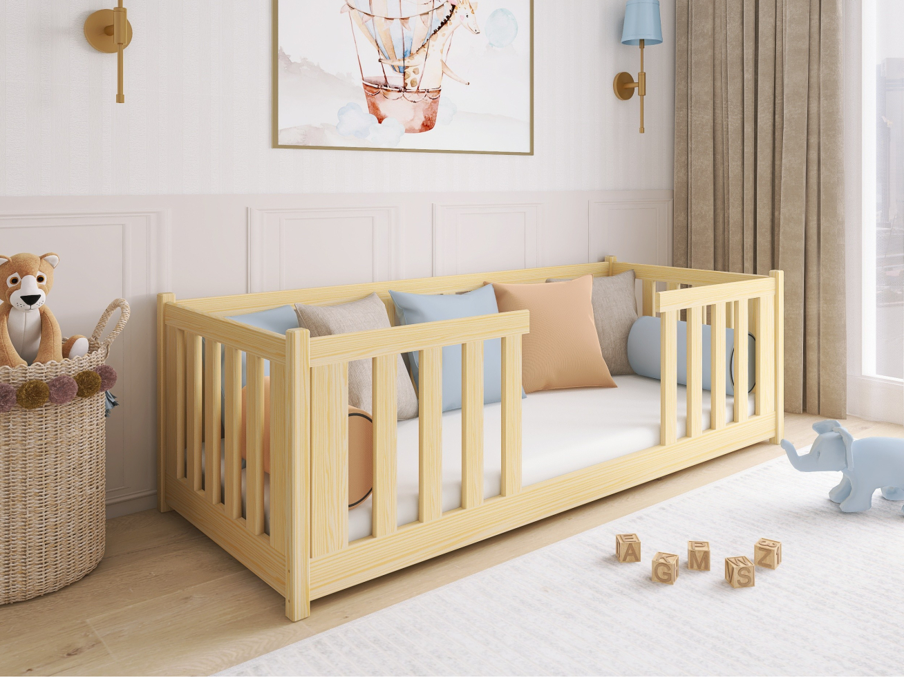 Vaikiška lova FERO 80x180 3 Vaikiška lova FERO 80x180 3