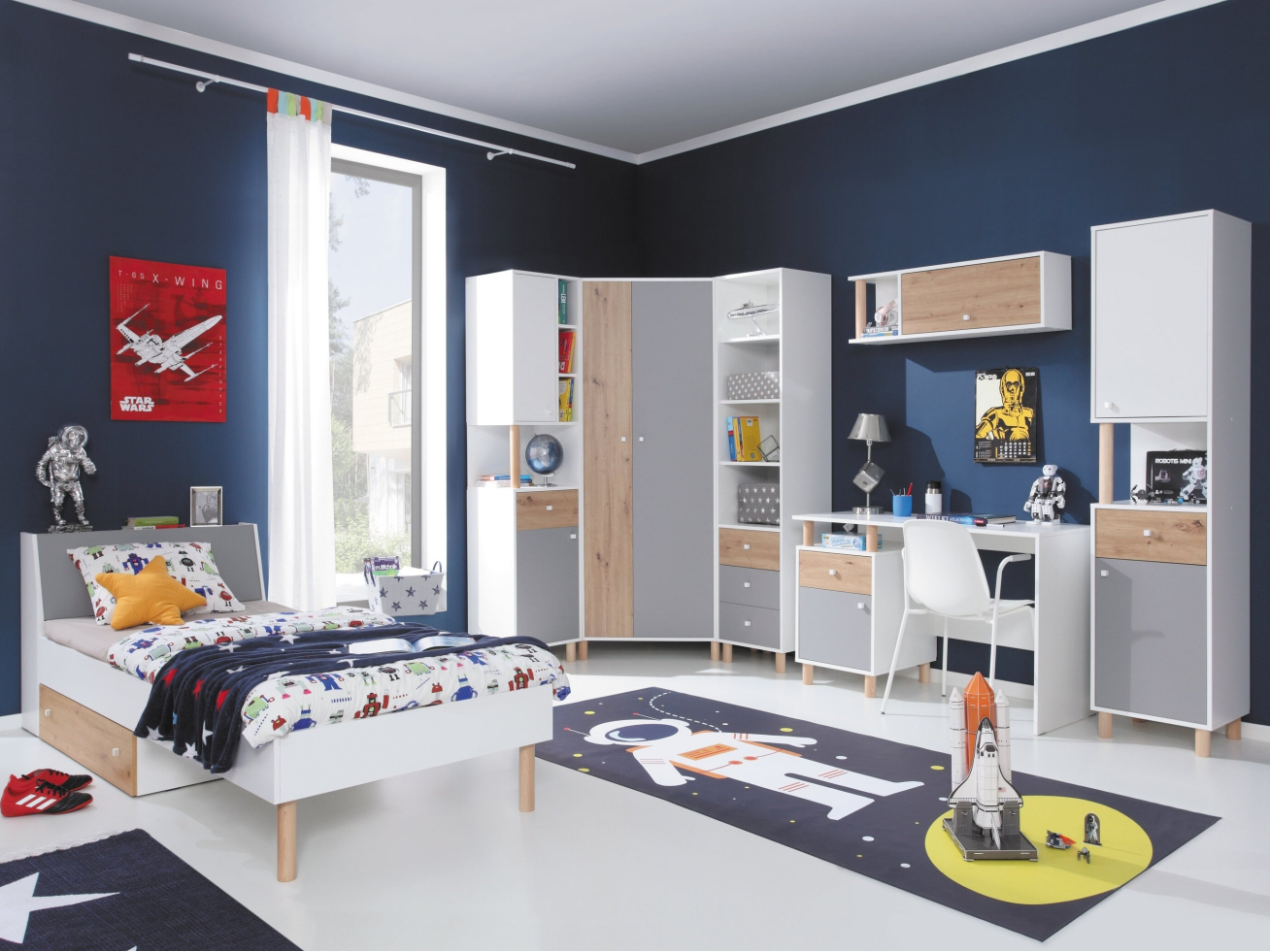 Vaikų kambario komplektas FR16 Vaikų kambario komplektas FR16