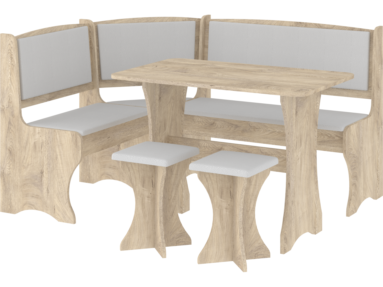 Valgomojo kampinis komplektas su taburetėmis Valgomojo kampinis komplektas su taburetėmis