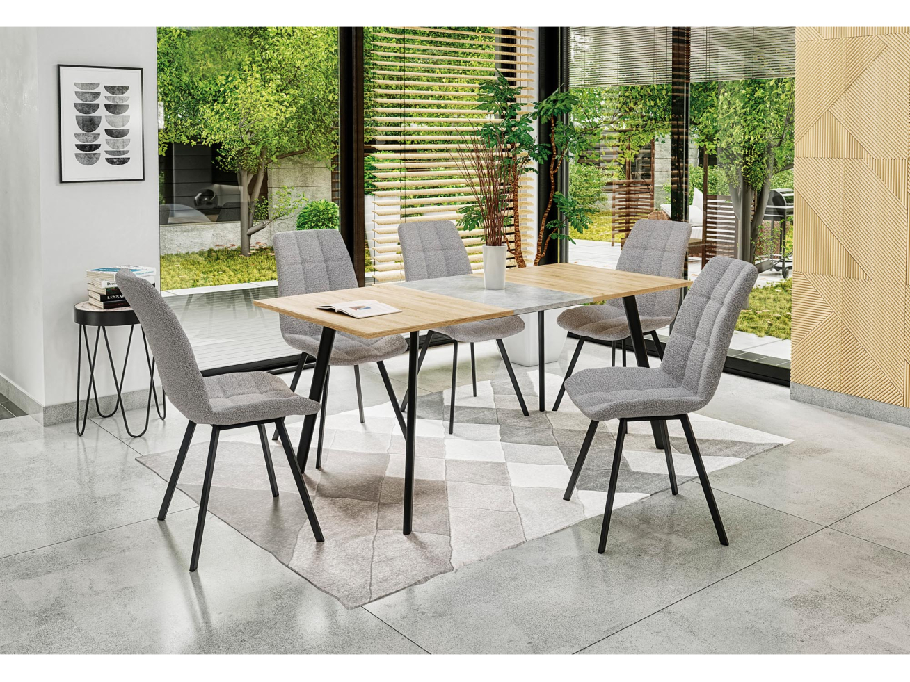 Išskleidžiamas stalas ALBON Išskleidžiamas stalas ALBON