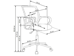 Vaikiška darbo kėdė IBIS