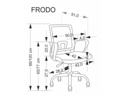 Vaikiška kėdė FRODO