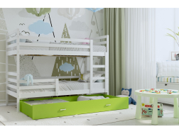 Dviaukštė vaikiška lova JACEK