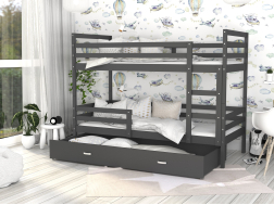 Dviaukštė vaikiška lova JACEK