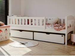 Vaikiška lova su stalčiais GUCIO 80x160