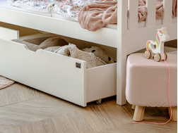 Vaikiška lova su stalčiais GUCIO 80x160