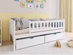 Vaikiška lova su stalčiais GUCIO 80x160