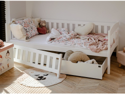 Vaikiška lova su stalčiais GUCIO 80x160