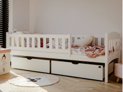 Vaikiška lova su stalčiais GUCIO 80x180