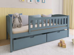 Vaikiška lova su stalčiais GUCIO 80x180