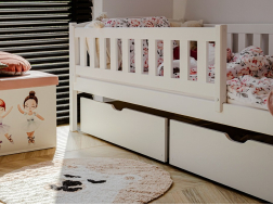 Vaikiška lova su stalčiais GUCIO 80x180