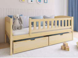 Vaikiška lova su stalčiais GUCIO 80x200