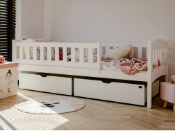 Vaikiška lova su stalčiais GUCIO 80x200