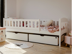 Vaikiška lova su stalčiais GUCIO 90x200