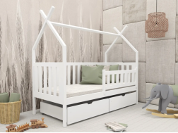 Vaikiška lova su stalčiais SIMBA 80x180
