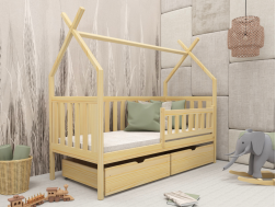 Vaikiška lova su stalčiais SIMBA 80x200