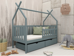 Vaikiška lova su stalčiais SIMBA 90x190