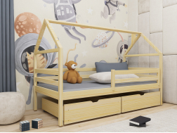 Vaikiška lova su stalčiais ARON 80x160
