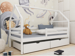 Vaikiška lova su stalčiais ARON 80x160