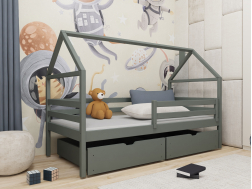 Vaikiška lova su stalčiais ARON 80x180