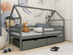 Vaikiška lova su stalčiais ARON 90x200