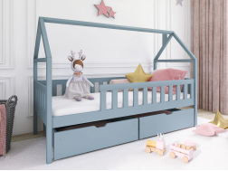 Vaikiška lova su stalčiais DOMI 80x180