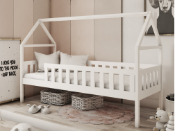 Vaikiška lova su stalčiais DOMI 80x200