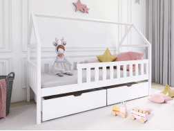 Vaikiška lova su stalčiais DOMI 80x200