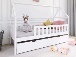 Vaikiška lova su stalčiais DOMI 90x200