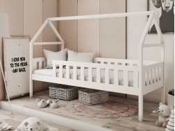 Vaikiška lova su stalčiais DOMI 90x200