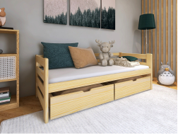 Vaikiška lova su stalčiais ERGO 80x200
