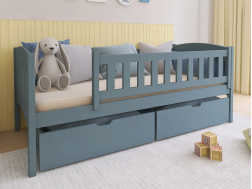 Vaikiška lovytė su stalčiais GUCIO 90x190