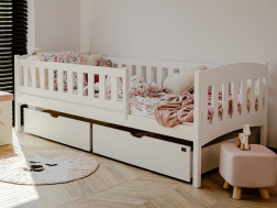 Vaikiška lovytė su stalčiais GUCIO 90x190