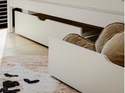 Vaikiška lovytė su stalčiais GUCIO 90x190