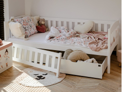 Vaikiška lovytė su stalčiais GUCIO 90x190