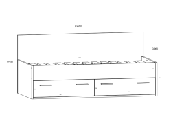 Vaikų kambario komplektas HEY 1