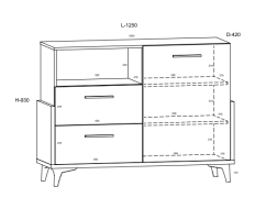 Vaikų kambario komplektas HEY 2