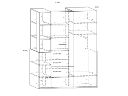 Vaikų kambario komplektas HEY 5