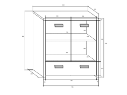 Vaikų kambario komplektas KITTY 2