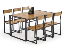 Valgomojo komplektas BOLIVAR rinkinys 1+6