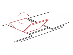 Išskleidžiamas stalas BRANDO