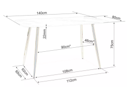 Valgomojo stalas CERES