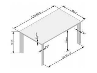 Išskleidžiamas stalas HORIZON