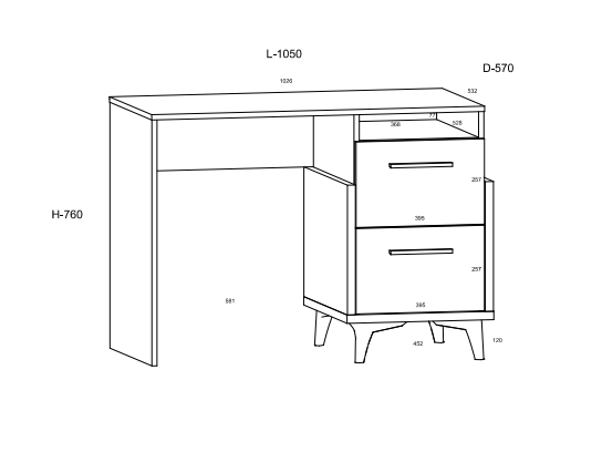 Vaikų kambario komplektas HEY 2 3 Vaikų kambario komplektas HEY 2 3