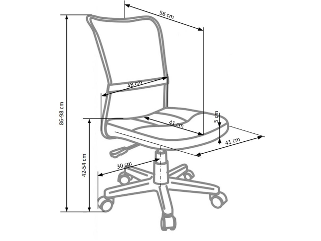 Vaikiška kėdė DINGO 2 Vaikiška kėdė DINGO 2