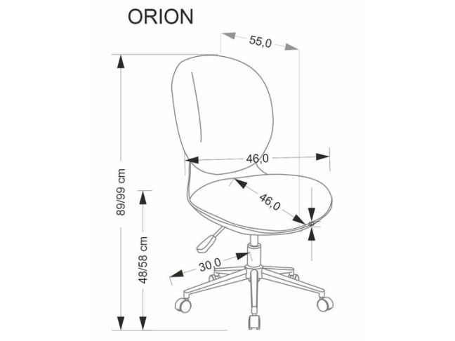 Vaikiška kėdė ORION 2
