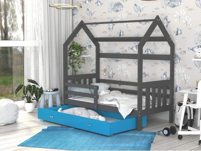 Vaikiška lova DOMEK 2 6 Vaikiška lova DOMEK 2 6