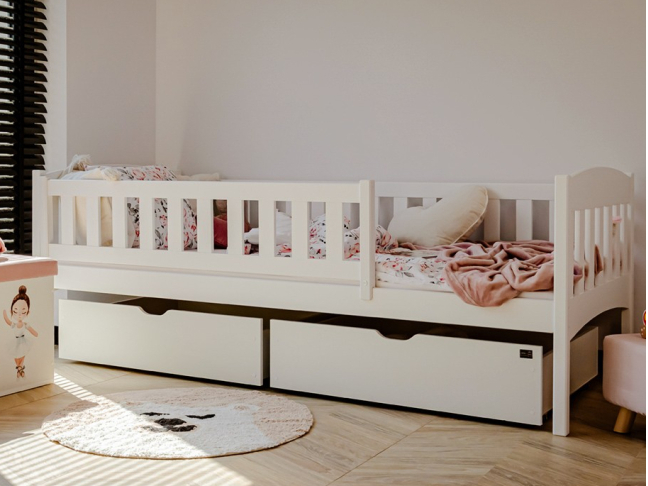 Vaikiška lova su stalčiais GUCIO 80x180 5