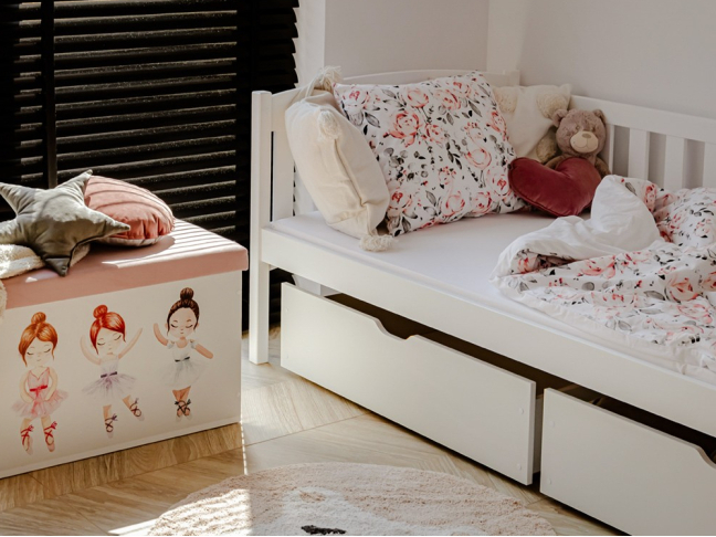 Vaikiška lova su stalčiais GUCIO 80x180 14 Vaikiška lova su stalčiais GUCIO 80x180 14