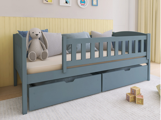 Vaikiška lova su stalčiais GUCIO 80x180 4